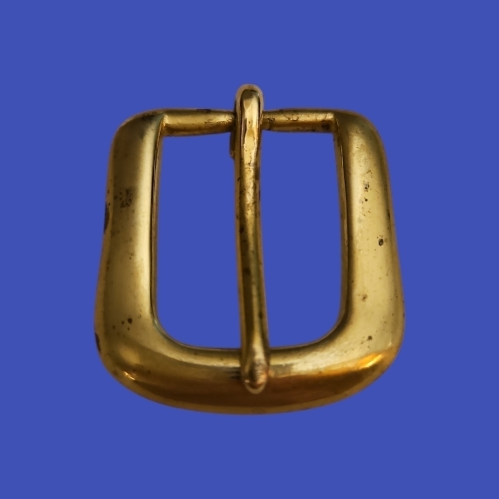 3/$30 Vintage Brass Skinny Belt Buckle